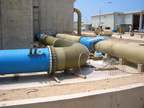 static mixers for desalination